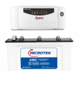 Microtek Super Power Digital UPS 900 Inverter + Dura Long MTK1502424JT 150Ah/12V with ADC